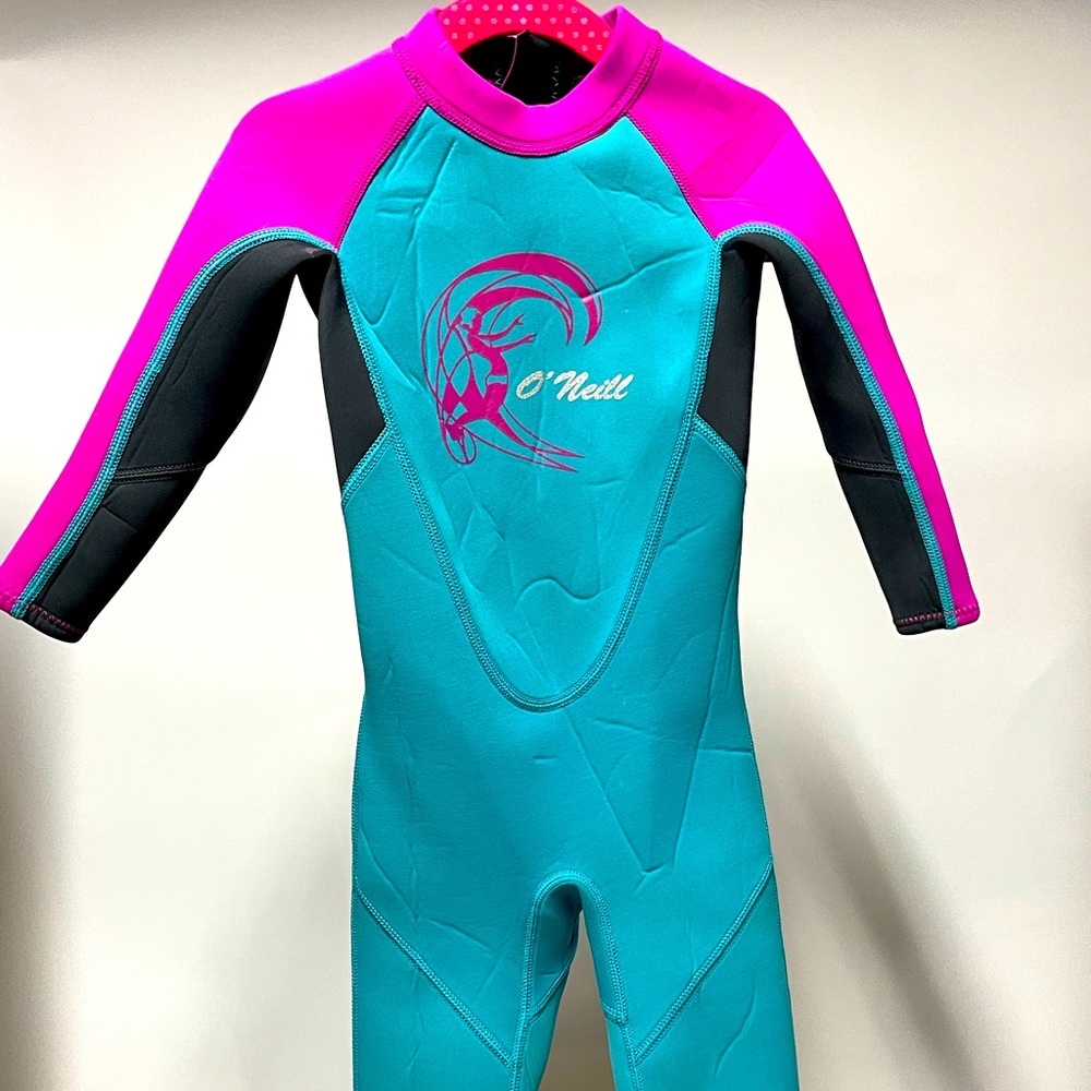 Full toddler girl wet suit by O’Neill